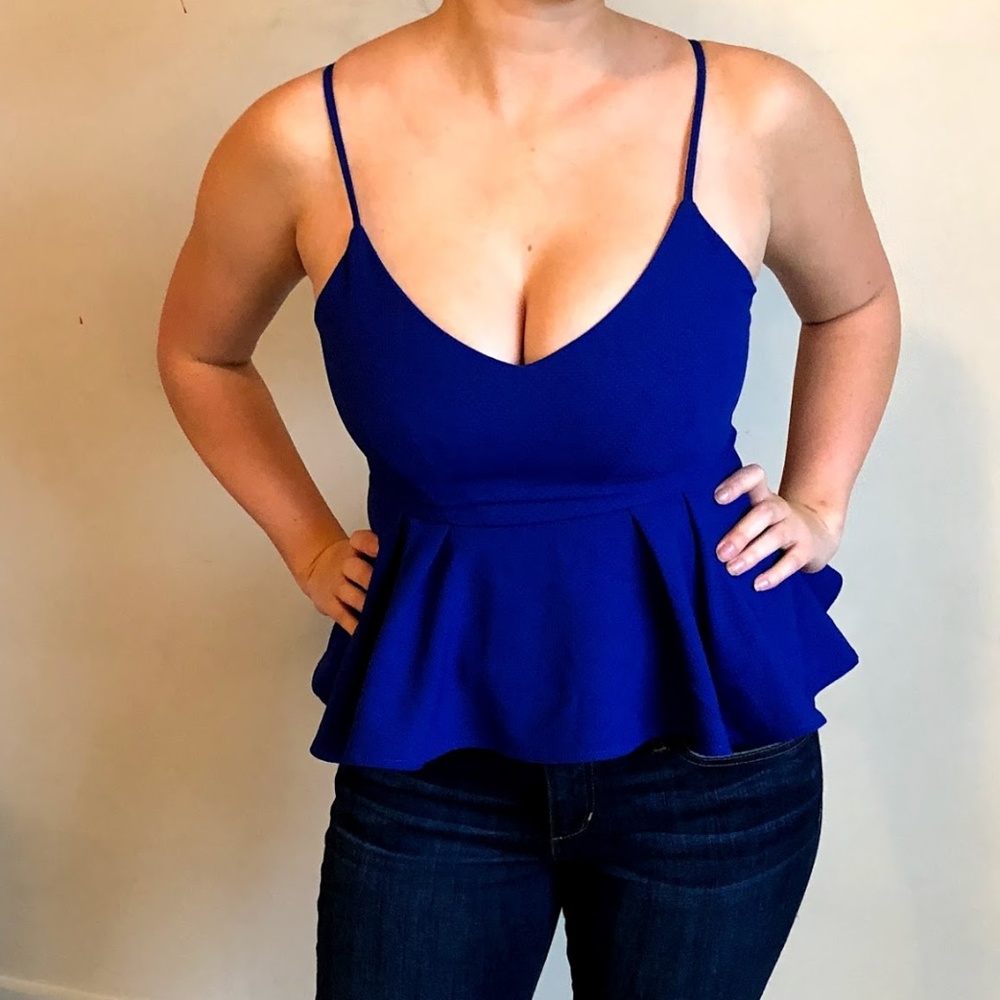 Royal Blue Boutique Brand Top